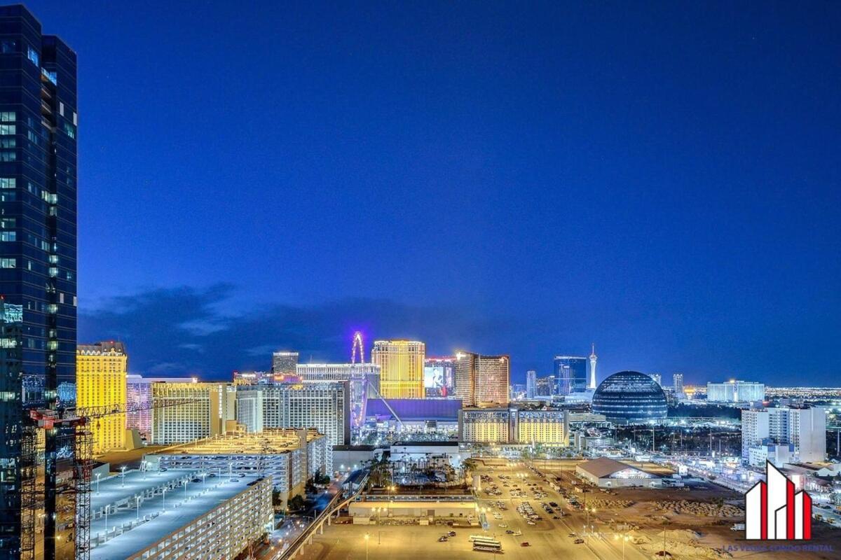 Mgm Signature-25-805 Balcony Strip Sphere F1 Views Las Vegas Dış mekan fotoğraf
